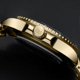 elysian-gouden-heren-horloge-42mm-zwart-plaat-goud-schakelband-horlogeband-ELYWM10142-crown