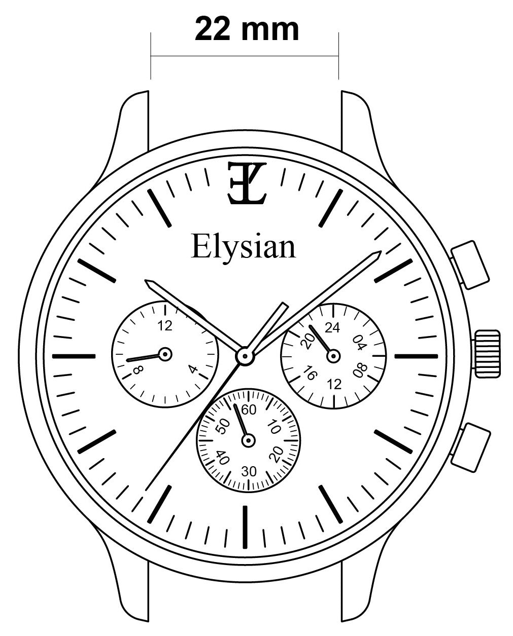 elysian-croco-leder-heren-horlogeband-zwart-ELYSM0420-drawings_strapsize_22mm