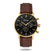 elysian-gouden-heren-horloge-zwart-plaat-bruin-croco-horlogeband-front